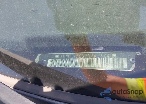 2007 Chevrolet Tahoe Ltz z USA, uszkodzony, nr VIN 1GNFK13037R265384